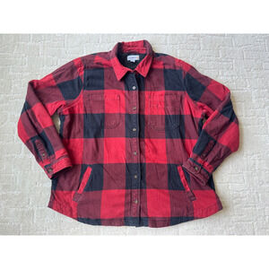 Carhartt Rugged Flex Hamilton Fleece Lined Shirt Jacket Plaid